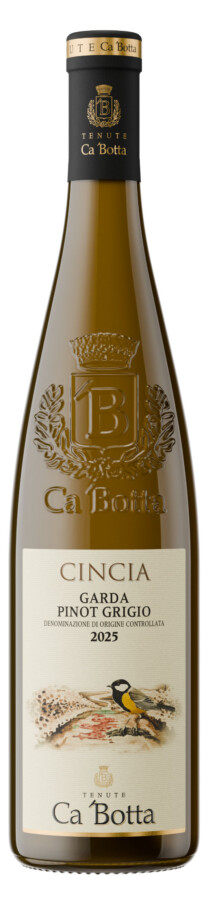 Bottiglia di Cincia Pinot Grigio GARDA DOC
