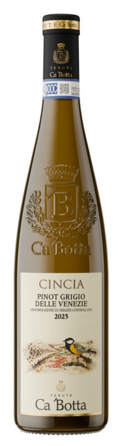 Bottiglia di Cincia Pinot Grigio Delle Venezie DOC